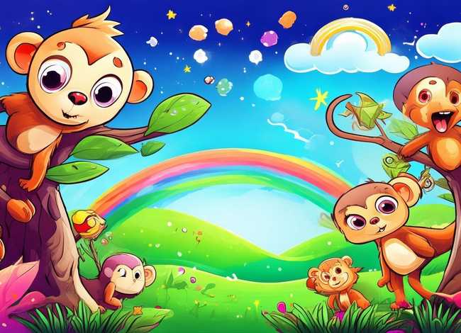 趣味插画儿童故事书；有趣的儿童插画