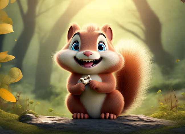 儿童故事小松鼠拔牙齿；小松鼠牙齿全掉了的故事