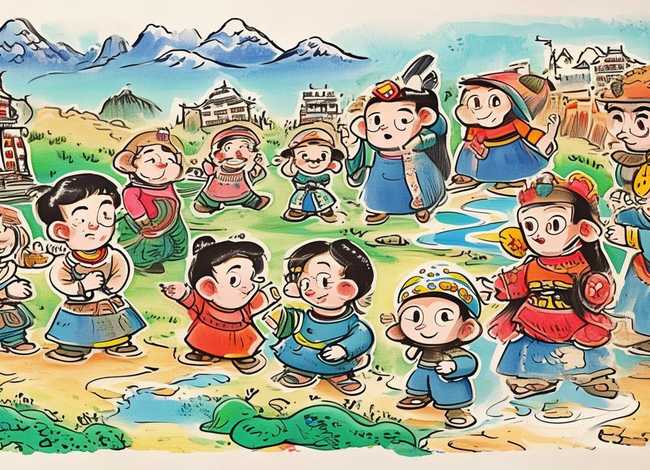 儿童成语故事连环画小人书；小学生成语故事连环画