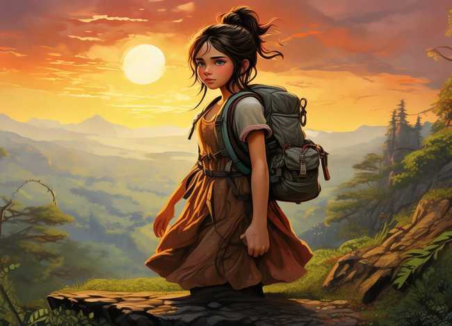 探险故事中的女孩(探险故事中的女孩图片) 探险故事中的女孩(探险故事中的女孩图片)