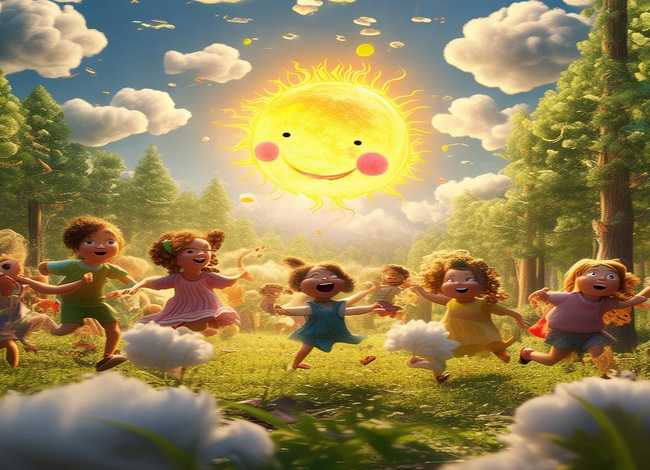 找太阳儿童故事 幼儿故事找太阳