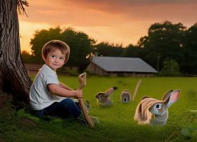 365夜儿童故事守株待兔（守株待兔的幼儿故事）