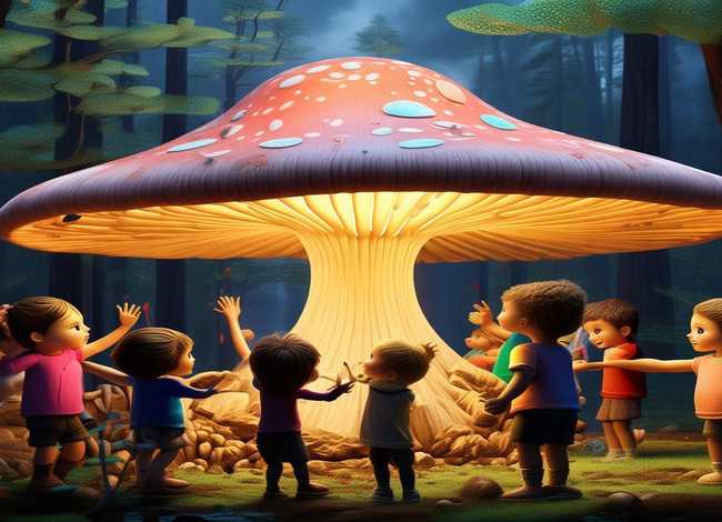 儿童故事视频蘑菇 - 蘑菇故事绘画视频
