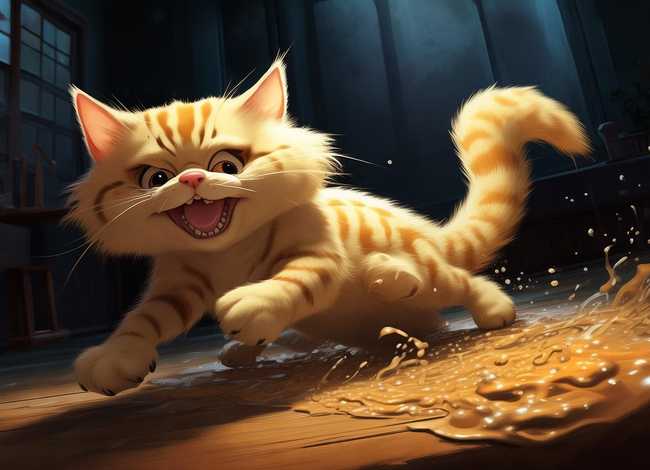 儿童睡前故事猫和老鼠之偷懒、睡前故事老鼠和猫偷油