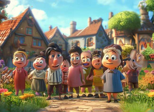 耿村民间故事 - 耿村民间故事动画片