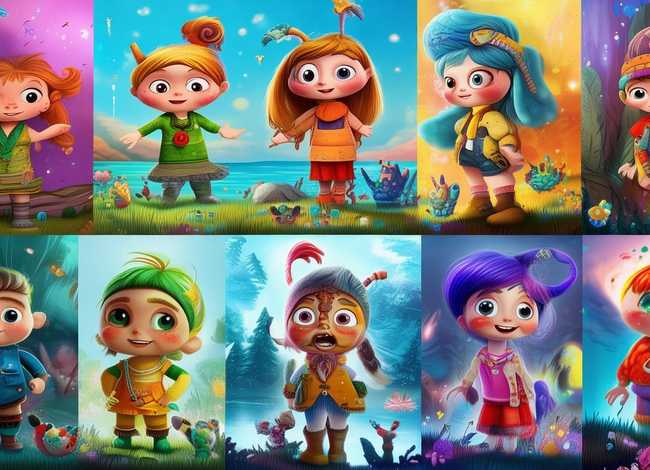 儿童角色故事合集、幼儿故事7个角色