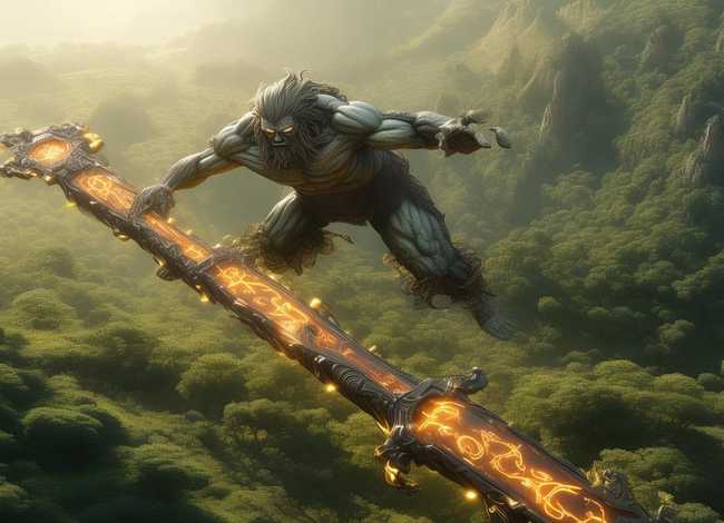 巨人 马趴；巨人马趴柄图