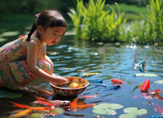 关于鱼的儿童古诗，有关于鱼的古诗