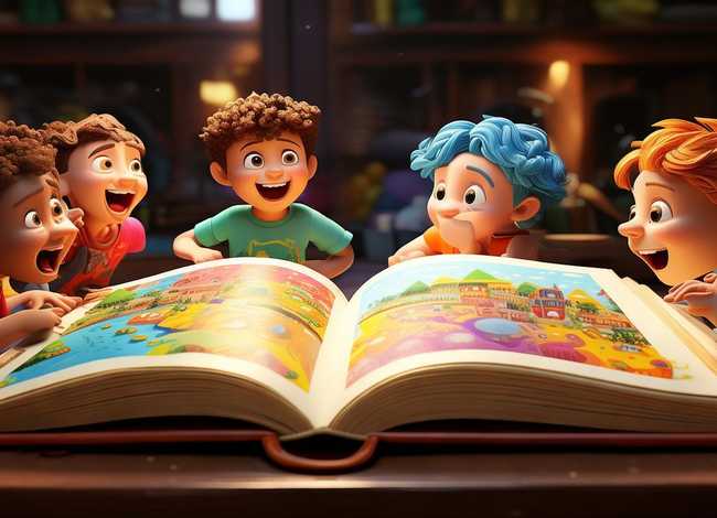 对话聊天儿童故事书、对话的幼儿故事