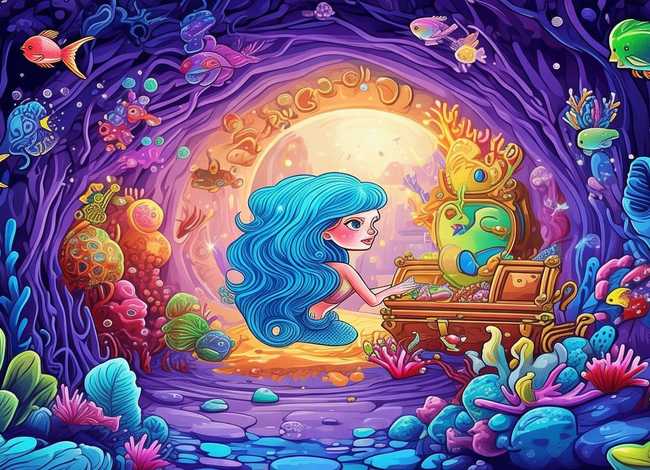 海底的秘密绘本故事；海底的秘密绘本故事PPT