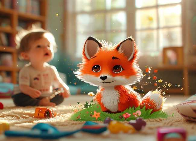 儿童故事书36岁免费听小狐狸、我想听小狐狸的故事