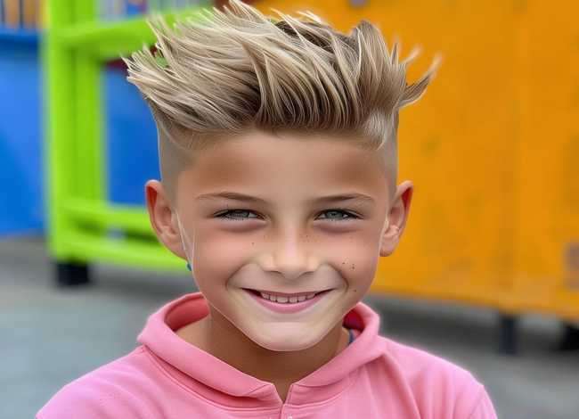 儿童男孩发型图片（儿童男孩发型图片2023潮流帅气图）