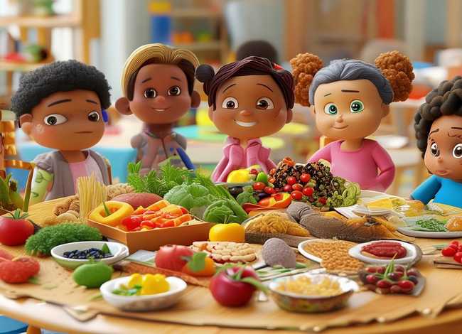 饮食营养的绘本故事，有关饮食与营养的绘本故事
