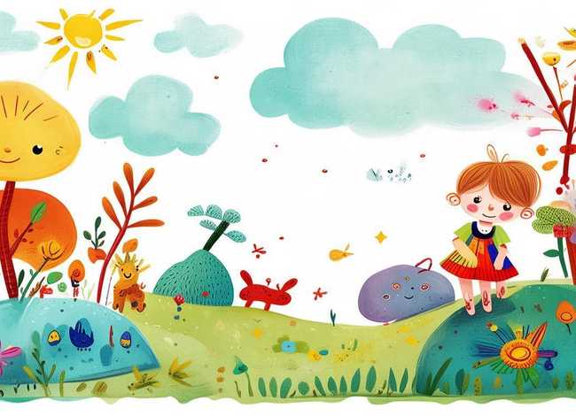 儿童绘本故事画简单又漂亮 - 儿童绘本故事画简单又漂亮手绘
