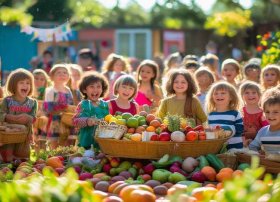 儿童丰收的故事、丰收的故事幼儿园