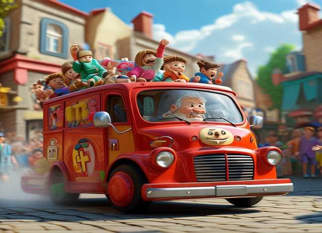 儿童故事救护车的故事 - 播放救护车的故事