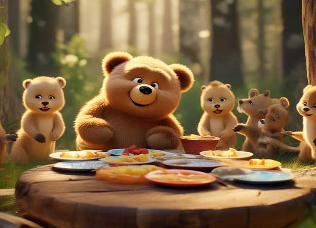 幼儿故事完整版小熊请客，幼儿故事完整版小熊请客视频