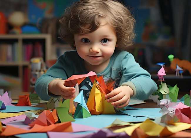 儿童折纸讲故事；折纸讲述小故事