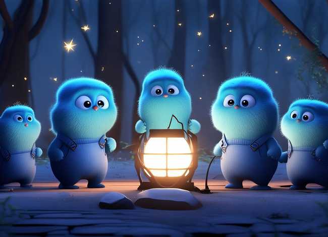 蓝精灵儿童故事睡前简洁、蓝精灵睡前故事在线收听