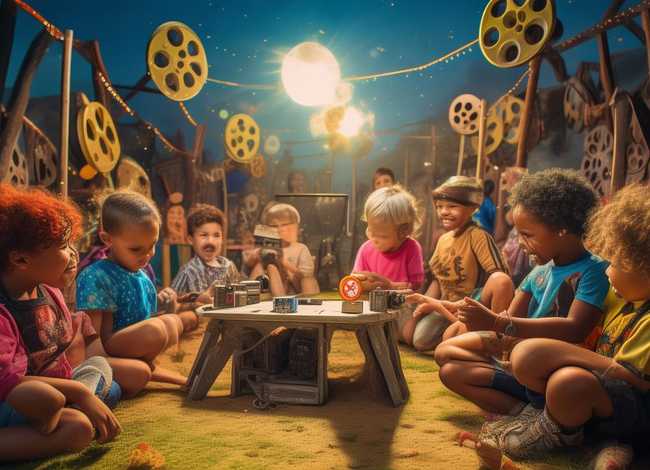 儿童被微电影，被儿童的电影