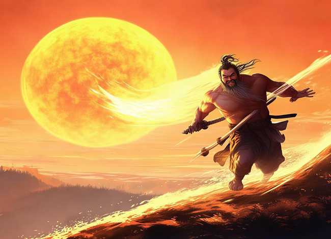 英语神话故事绘本（英语神话故事绘本夸父追日）