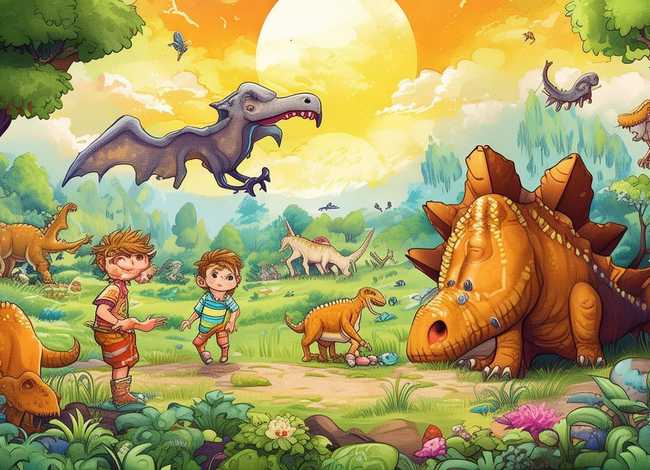 恐龙儿童故事长篇（恐龙故事幼儿故事）