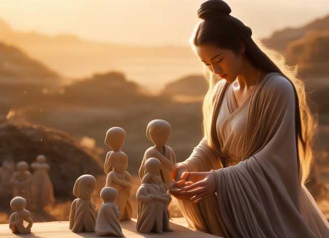 女娲造人的神话故事简短，女娲造人的神话故事简短概括