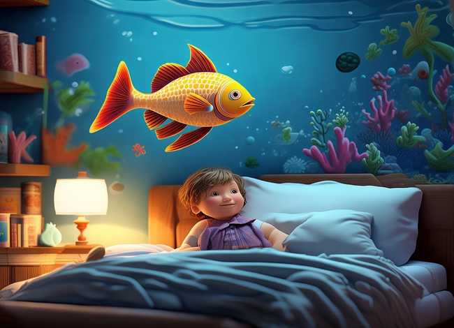 小鱼的故事儿童睡前绘本、小鱼的睡前故事文字版