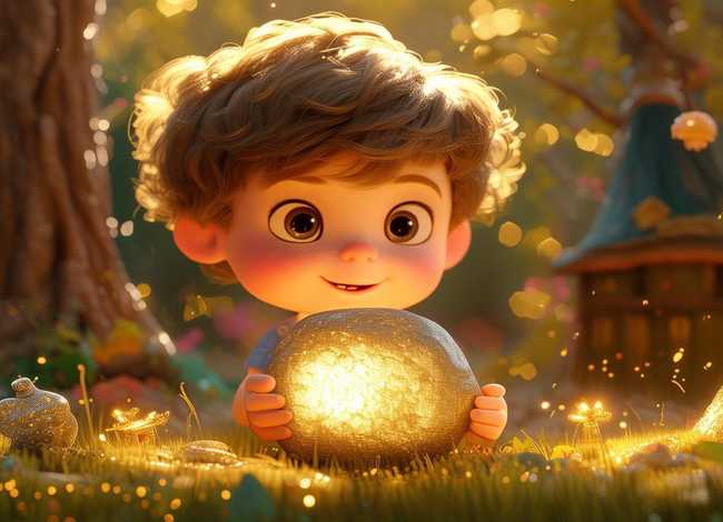 幼儿故事点石成金 点石成金的寓言故事幼儿版