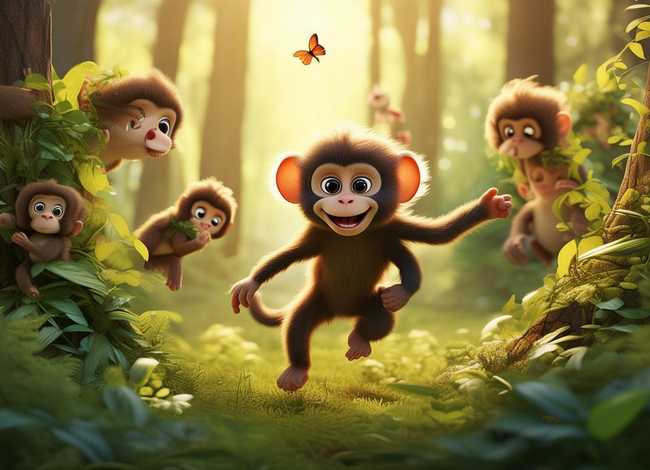 小猴子的故事幼儿（小猴子的幼儿故事600字）