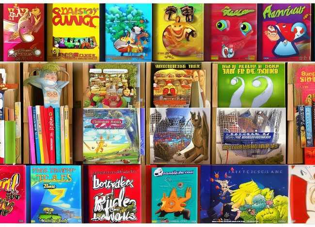 儿童动画书籍，儿童动画书籍种类大全