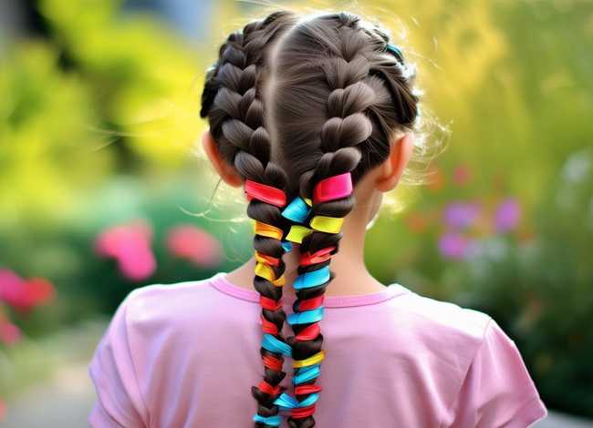 女童麻花辫编法 女孩麻花辫的编法