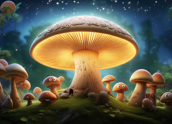 蘑菇的故事轻松吗，蘑菇的故事怎么写