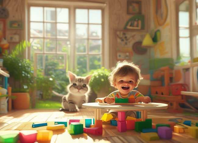 家中儿童生活故事；幼儿家中生活小故事