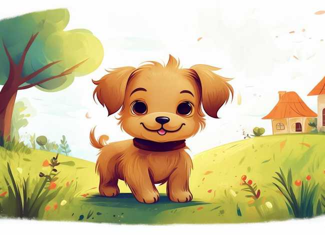 儿童故事小狗狗的故事；关于小狗的幼儿故事视频