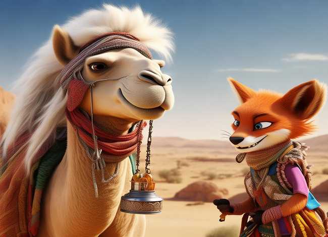 儿童故事狐狸和骆驼 骆驼和狐狸的故事告诉我们