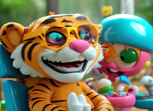 儿童故事视频老虎拔牙 幼儿故事老虎拔牙视频