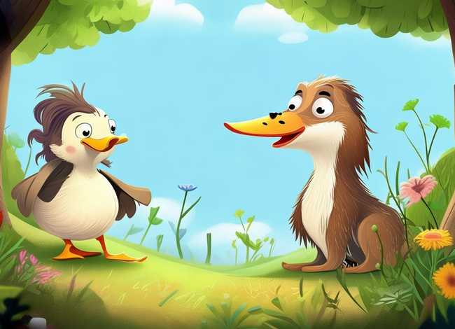 儿童故事纯文字、儿童故事纯文字狼和小鸭