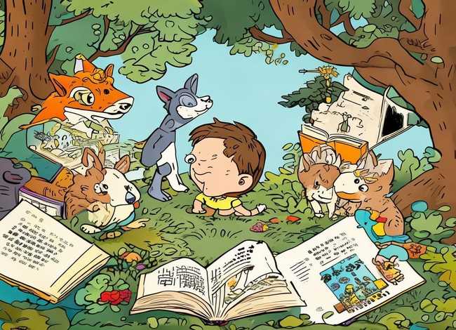 儿童经典寓言故事注音版 - 20个经典寓言故事带拼音