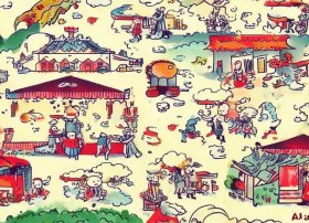 中国经典故事儿童绘画 - 中国经典故事简笔画