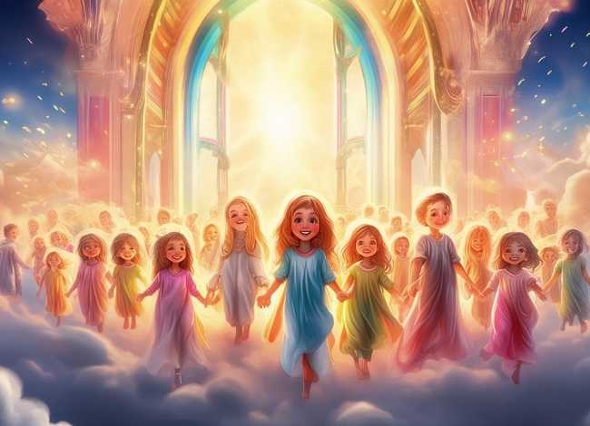 去天堂的儿童故事；天堂的传说故事