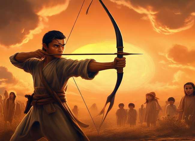 儿童故事后羿射日，少儿故事后羿射日