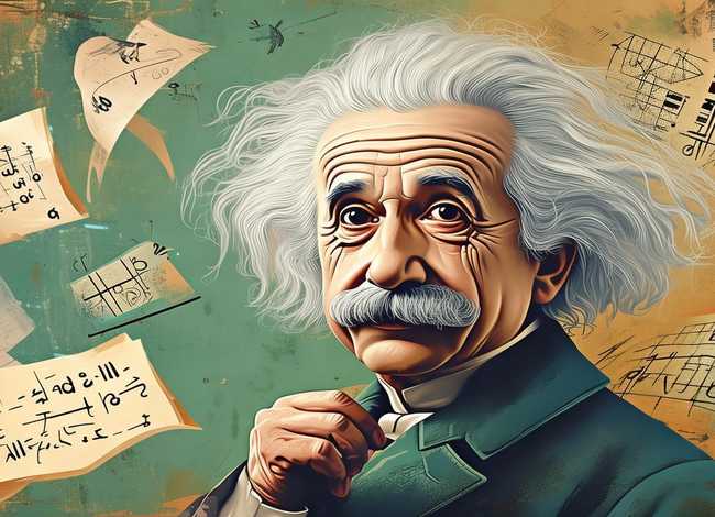 爱因斯坦的故事图片（爱因斯坦的故事图片大全）