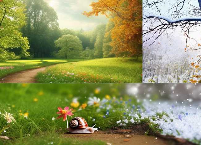 故事小蜗牛的四季、故事小蜗牛的四季主要内容