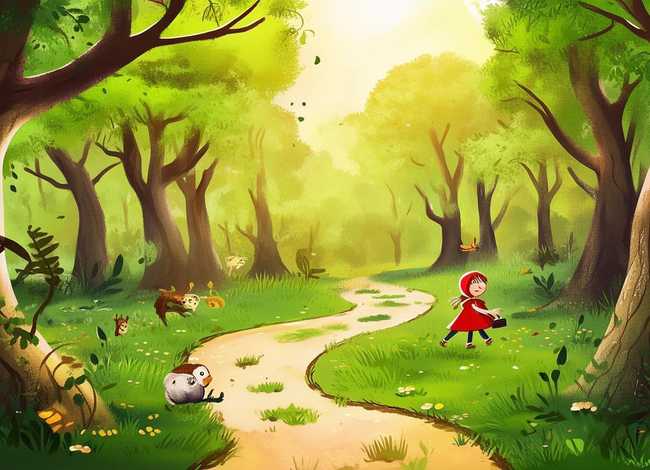 儿童寓言故事100篇小红帽、寓言故事小红帽幼儿睡前故事