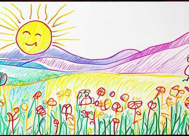 线条画儿童画简单；线条画儿童画简单又好看