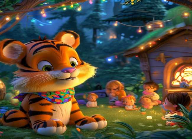 老虎的儿童故事，老虎的故事3-6岁幼儿睡前故事