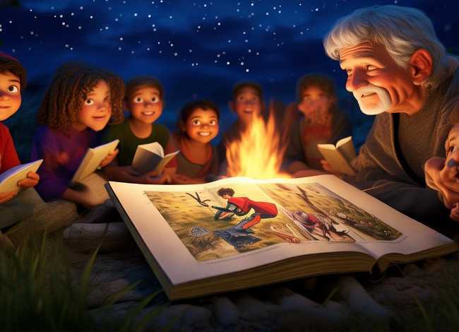 英雄故事儿童注音版 少儿英雄简短小故事拼音版