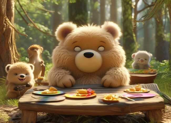 幼儿故事完整版小熊请客，幼儿故事完整版小熊请客视频