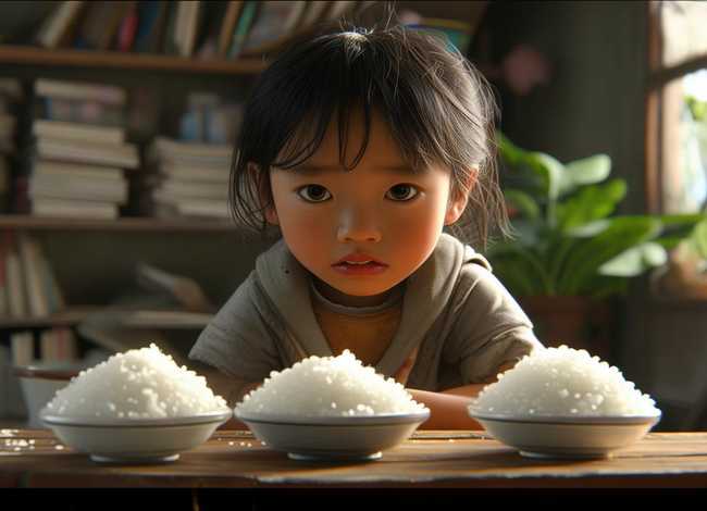 三碗米饭的儿童故事 - 三碗米饭的故事励志故事